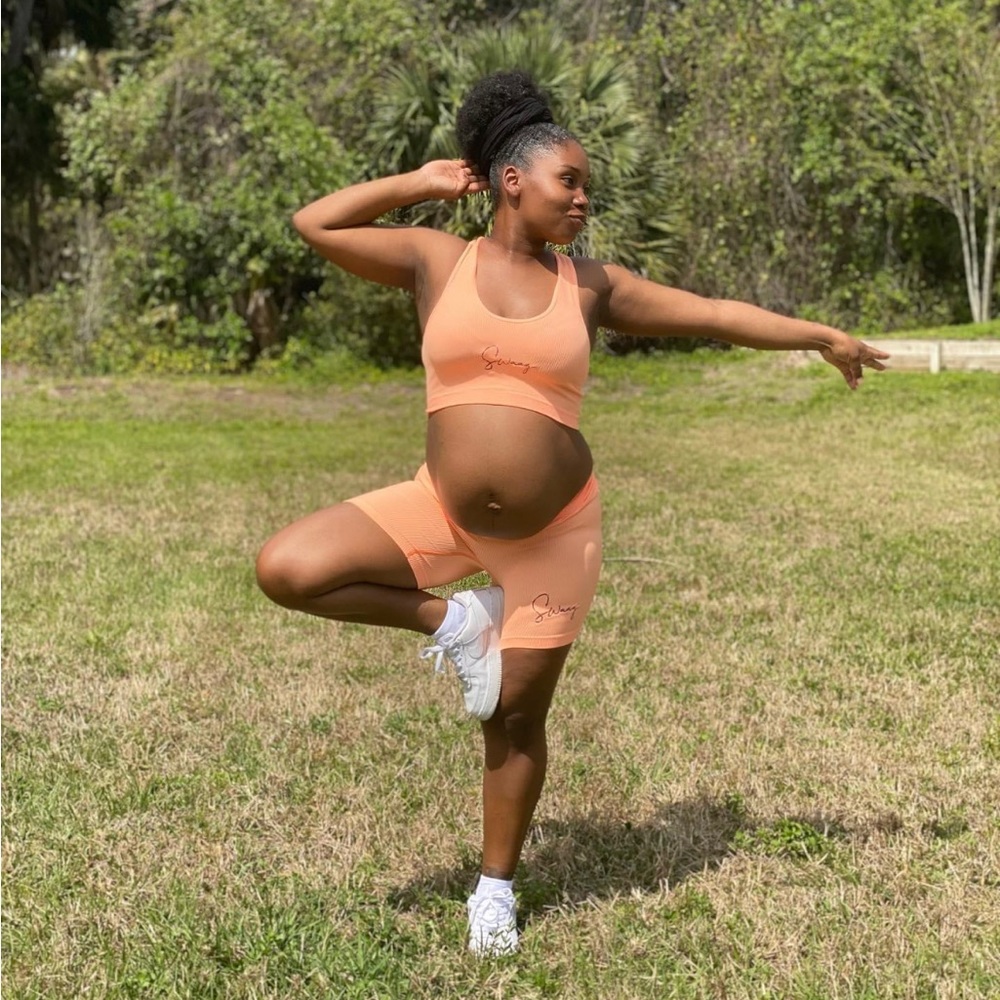 Peach Kimbery Spandex